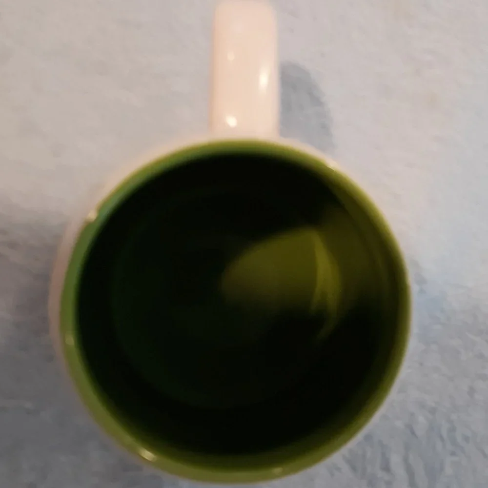 Starbucks Coffee Hot Choclate Mug with White Embossed Siren